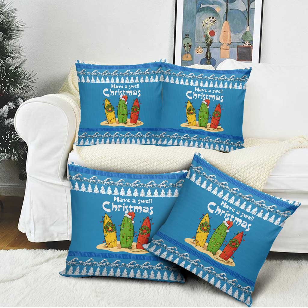 Santa Fist Christmas Pillow Cover Xmas Holiday Patterns - Wonder Print Shop
