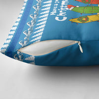 Santa Fist Christmas Pillow Cover Xmas Holiday Patterns - Wonder Print Shop