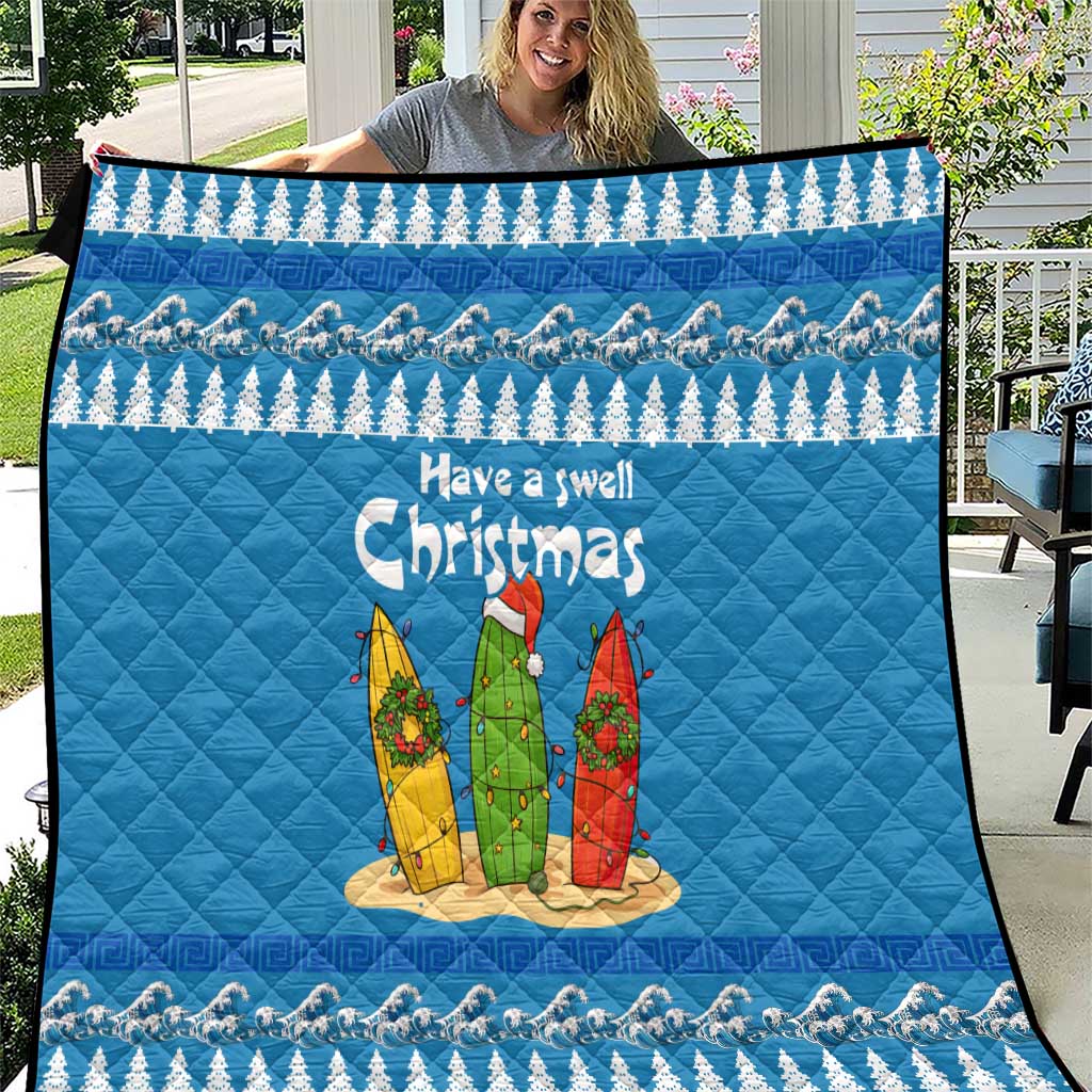 Santa Fist Christmas Quilt Xmas Holiday Patterns - Wonder Print Shop