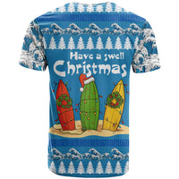 Santa Fist Christmas T Shirt Xmas Holiday Patterns - Wonder Print Shop