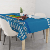 Santa Fist Christmas Tablecloth Xmas Holiday Patterns - Wonder Print Shop