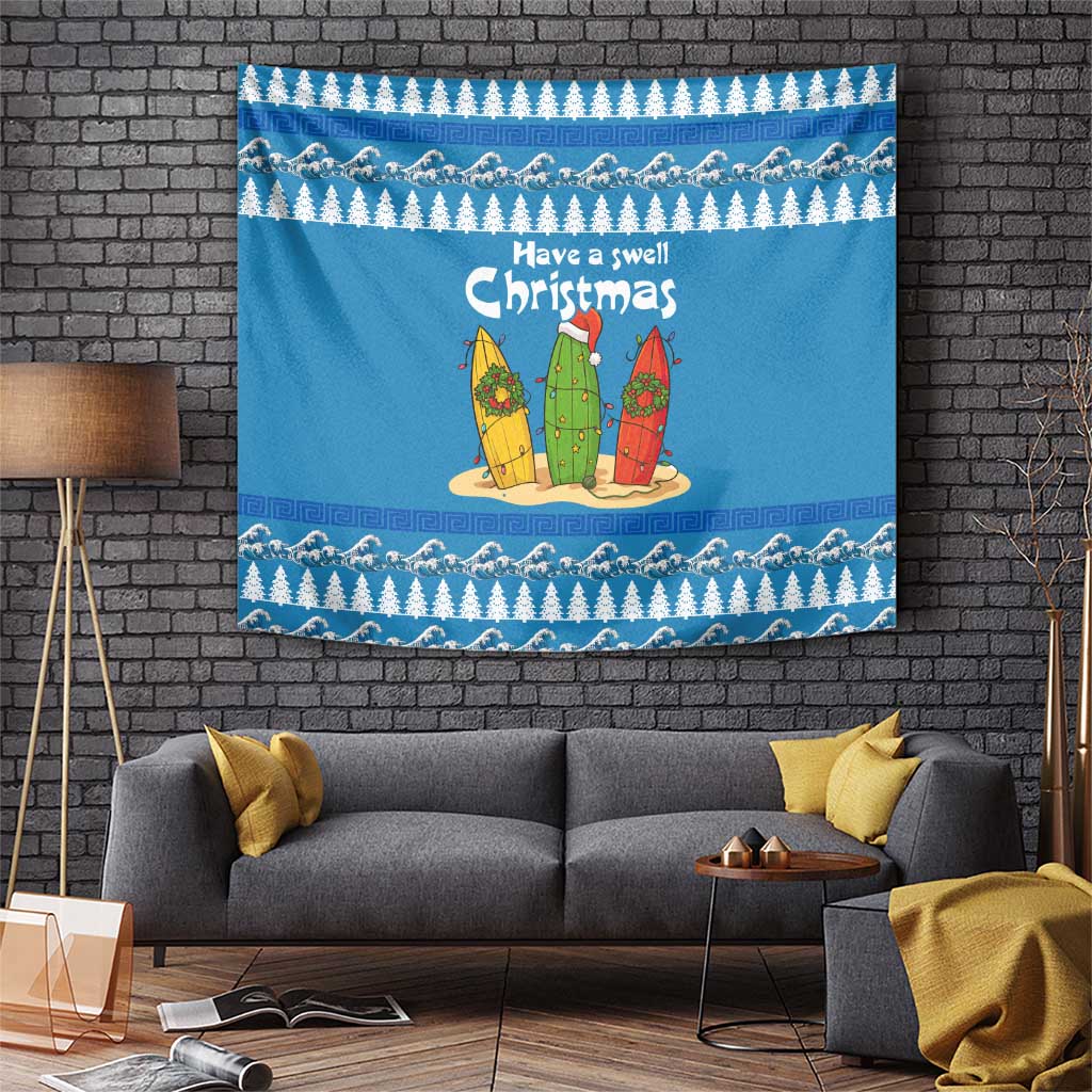 Santa Fist Christmas Tapestry Xmas Holiday Patterns - Wonder Print Shop