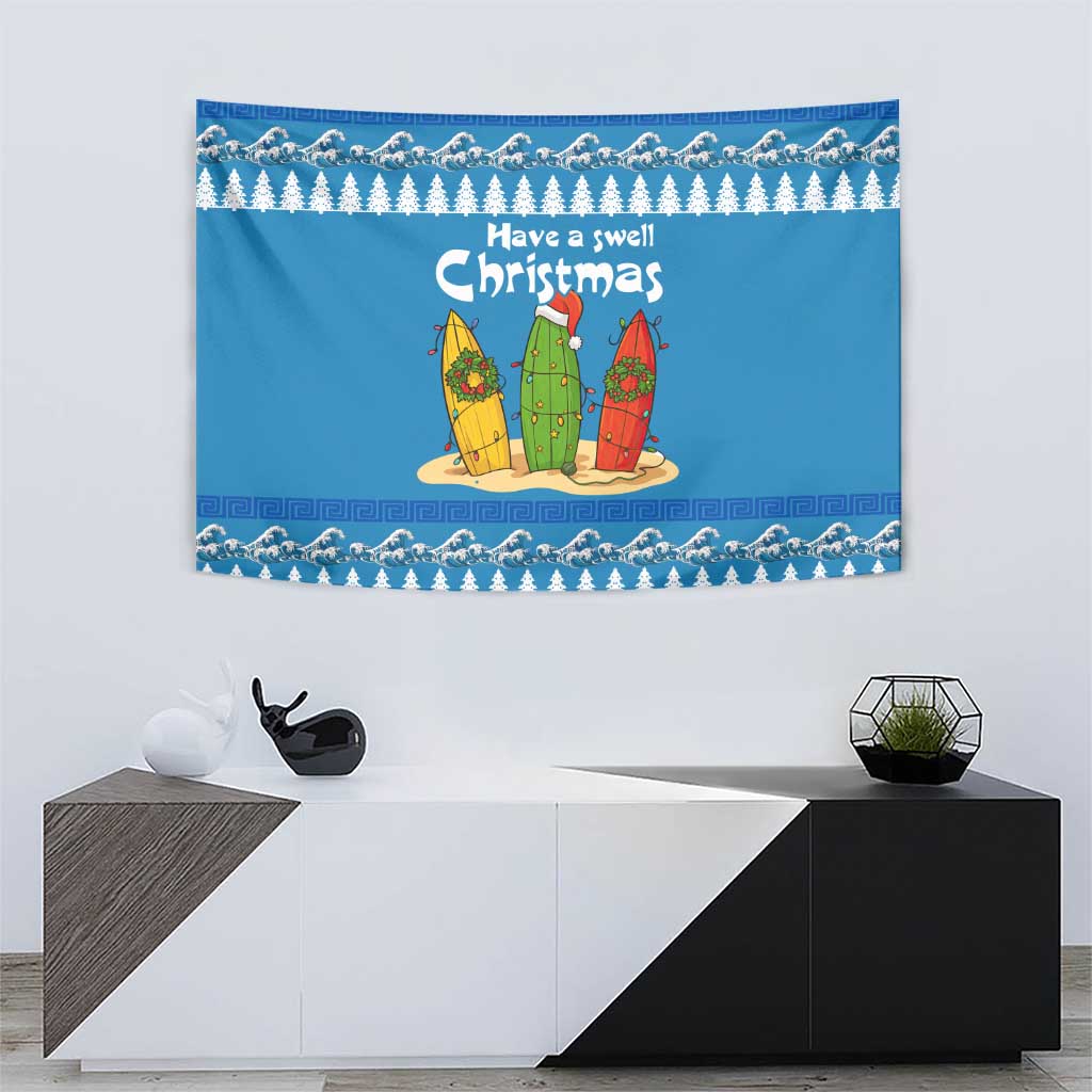 Santa Fist Christmas Tapestry Xmas Holiday Patterns - Wonder Print Shop