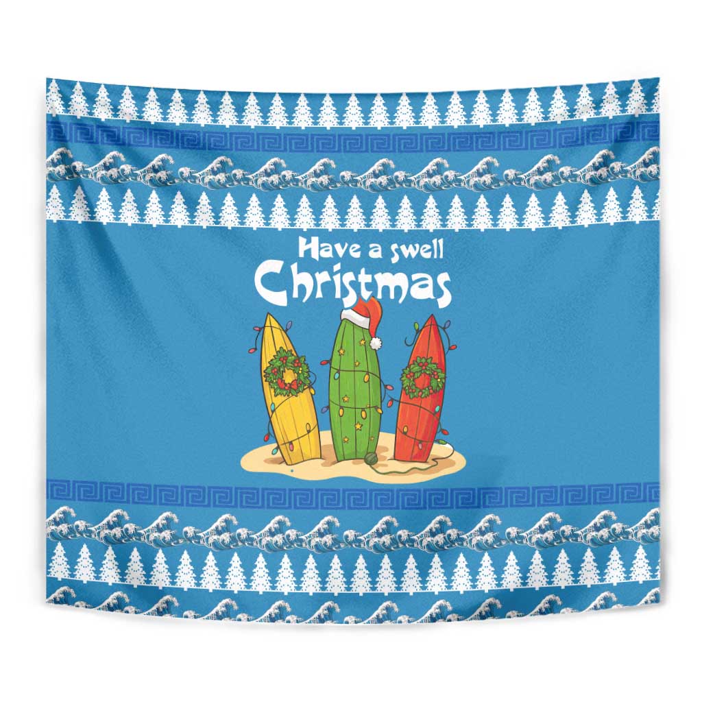 Santa Fist Christmas Tapestry Xmas Holiday Patterns - Wonder Print Shop