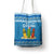 Santa Fist Christmas Tote Bag Xmas Holiday Patterns - Wonder Print Shop