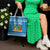 Santa Fist Christmas Tote Bag Xmas Holiday Patterns - Wonder Print Shop