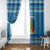 Santa Fist Christmas Window Curtain Xmas Holiday Patterns - Wonder Print Shop