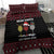 Santa Just Bring Wine Christmas Bedding Set Xmas Holiday Patterns - Wonder Print Shop