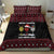 Santa Just Bring Wine Christmas Bedding Set Xmas Holiday Patterns - Wonder Print Shop