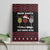 Santa Just Bring Wine Christmas Canvas Wall Art Xmas Holiday Patterns - Wonder Print Shop