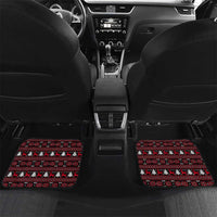 Santa Just Bring Wine Christmas Car Mats Xmas Holiday Patterns - Wonder Print Shop
