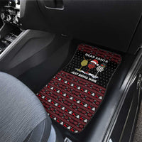 Santa Just Bring Wine Christmas Car Mats Xmas Holiday Patterns - Wonder Print Shop