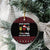 Santa Just Bring Wine Christmas Ceramic Ornament Xmas Holiday Patterns - Wonder Print Shop