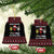 Santa Just Bring Wine Christmas Ceramic Ornament Xmas Holiday Patterns - Wonder Print Shop
