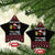 Santa Just Bring Wine Christmas Ceramic Ornament Xmas Holiday Patterns - Wonder Print Shop