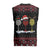 Santa Just Bring Wine Christmas Knitted V-Neck Vest Xmas Holiday Patterns - Wonder Print Shop