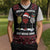 Santa Just Bring Wine Christmas Knitted V-Neck Vest Xmas Holiday Patterns - Wonder Print Shop