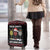 Santa Just Bring Wine Christmas Luggage Cover Xmas Holiday Patterns - Wonder Print Shop