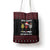 Santa Just Bring Wine Christmas Tote Bag Xmas Holiday Patterns - Wonder Print Shop