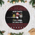 Santa Just Bring Wine Christmas Tree Skirt Xmas Holiday Patterns - Wonder Print Shop