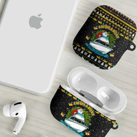Santa On A Boat Christmas AirPods Case Xmas Holiday Patterns - Wonder Print Shop
