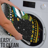 Santa On A Boat Christmas Bathroom Set Xmas Holiday Patterns - Wonder Print Shop