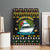 Santa On A Boat Christmas Canvas Wall Art Xmas Holiday Patterns - Wonder Print Shop