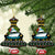 Santa On A Boat Christmas Ceramic Ornament Xmas Holiday Patterns - Wonder Print Shop