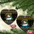 Santa On A Boat Christmas Ceramic Ornament Xmas Holiday Patterns - Wonder Print Shop