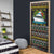 Santa On A Boat Christmas Door Cover Xmas Holiday Patterns - Wonder Print Shop