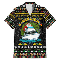 Santa On A Boat Christmas Family Matching Mermaid Dress and Hawaiian Shirt Xmas Holiday Patterns - Wonder Print Shop