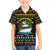 Santa On A Boat Christmas Kid Hawaiian Shirt Xmas Holiday Patterns - Wonder Print Shop