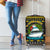 Santa On A Boat Christmas Luggage Cover Xmas Holiday Patterns - Wonder Print Shop