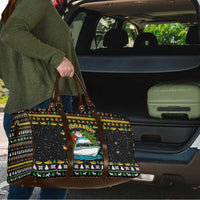 Santa On A Boat Christmas Travel Bag Xmas Holiday Patterns - Wonder Print Shop