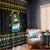 Santa On A Boat Christmas Window Curtain Xmas Holiday Patterns - Wonder Print Shop