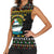 Santa On A Boat Christmas Women Sleeveless Polo Shirt Xmas Holiday Patterns - Wonder Print Shop