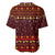 Santassic Park Santa Claus Christmas Baseball Jersey Xmas Holiday Patterns - Wonder Print Shop