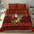 Santassic Park Santa Claus Christmas Bedding Set Xmas Holiday Patterns - Wonder Print Shop