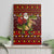 Santassic Park Santa Claus Christmas Canvas Wall Art Xmas Holiday Patterns - Wonder Print Shop