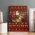 Santassic Park Santa Claus Christmas Canvas Wall Art Xmas Holiday Patterns - Wonder Print Shop