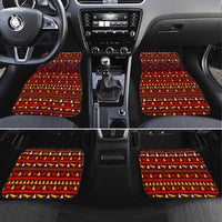 Santassic Park Santa Claus Christmas Car Mats Xmas Holiday Patterns - Wonder Print Shop