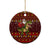 Santassic Park Santa Claus Christmas Ceramic Ornament Xmas Holiday Patterns - Wonder Print Shop