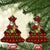 Santassic Park Santa Claus Christmas Ceramic Ornament Xmas Holiday Patterns - Wonder Print Shop