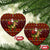 Santassic Park Santa Claus Christmas Ceramic Ornament Xmas Holiday Patterns - Wonder Print Shop