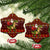 Santassic Park Santa Claus Christmas Ceramic Ornament Xmas Holiday Patterns - Wonder Print Shop