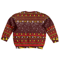 Santassic Park Santa Claus Christmas Kid Ugly Christmas Sweater Xmas Holiday Patterns - Wonder Print Shop