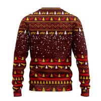 Santassic Park Santa Claus Christmas Ugly Christmas Sweater Xmas Holiday Patterns - Wonder Print Shop