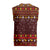 Santassic Park Santa Claus Christmas Knitted V-Neck Vest Xmas Holiday Patterns - Wonder Print Shop