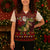 Santassic Park Santa Claus Christmas Knitted V-Neck Vest Xmas Holiday Patterns - Wonder Print Shop