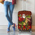 Santassic Park Santa Claus Christmas Luggage Cover Xmas Holiday Patterns - Wonder Print Shop
